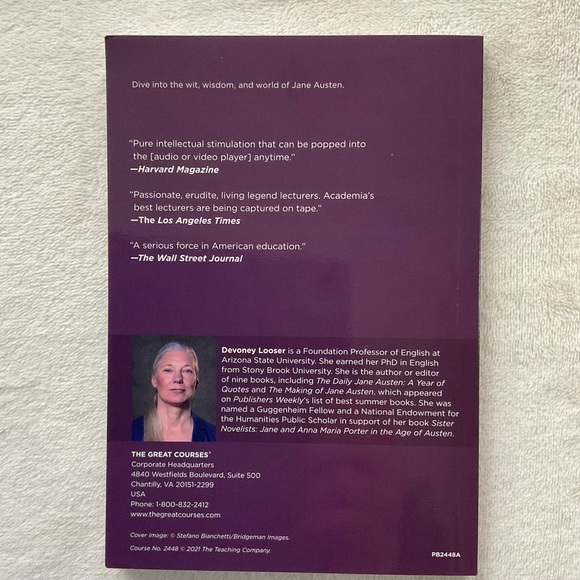 The Great Courses - The Life and Works of Jane Austen DVD Course Guidebook - Picture 7 of 8